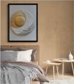 Moon & Sun Yin-Yang Symbol – Minimalist Zen Art for Balance & Harmony
