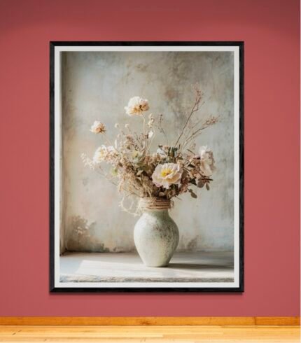 Wabi-Sabi Dried Flower Arrangements – Embracing Life’s Impermanence